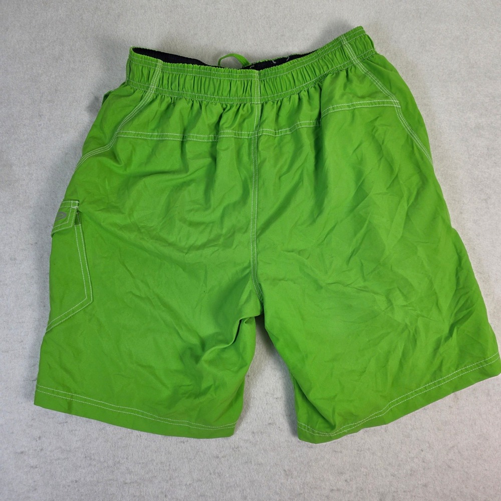 C9 by Champion Mens Medium Swim Trunks‎ Lime Green Excellent Cargo Board Shorts - Picture 3 of 8